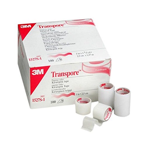 Box of 100 3M Transpore Surgical Tape Box of 100 3M 1527S1 by 3M