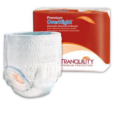 Tranquility Premium OverNight Disposable Absorbent Underwear Medium 34 - 48