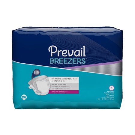 First Qual 10163101 Incontinent Brief Prevail Breezers Easy-lock Fasteners (e...