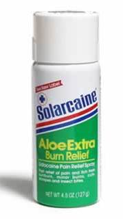 SOLARCAINE+ALOE SPR BURN RELIEF 4OZ