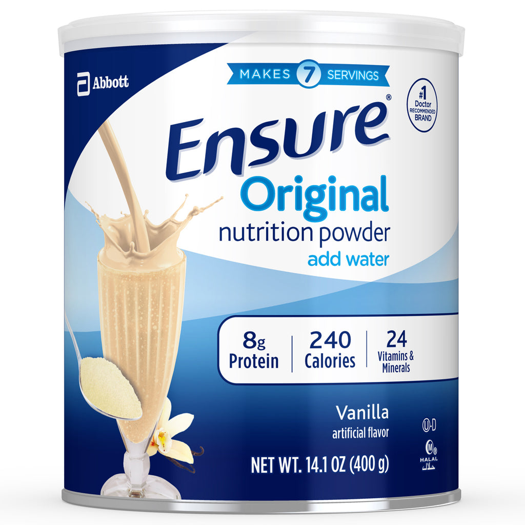 5 Pack Ensure Original Nutrition Powder Supplement Vanilla 14oz Each