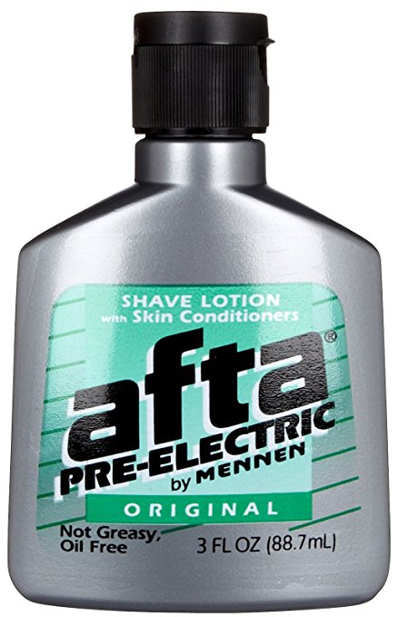 Mennen Afta Pre-Electric Shave Lotion, 3 Ounce (Pack of 2)