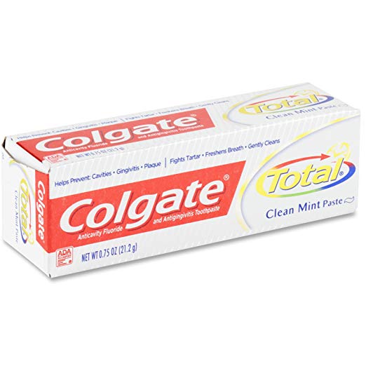 Colgate 76311 Total Clean Mint Toothpaste .75oz. CASE/24