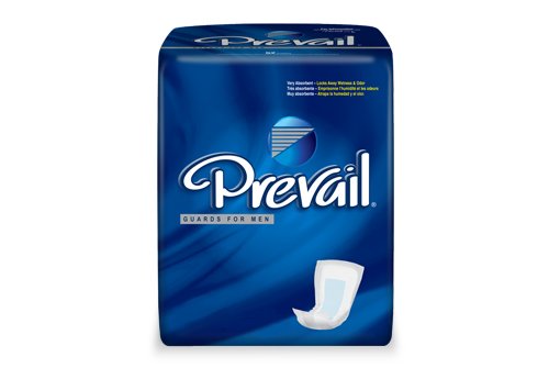 First Quality PV-812/1 Prevail Male Bladder Control Pad, Mod Abs, 13 Inch, CS/208