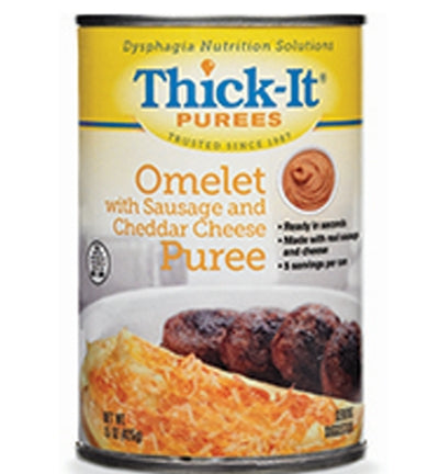 Thick-It Omelet with Sausage and Cheese Puree, 15 Ounce