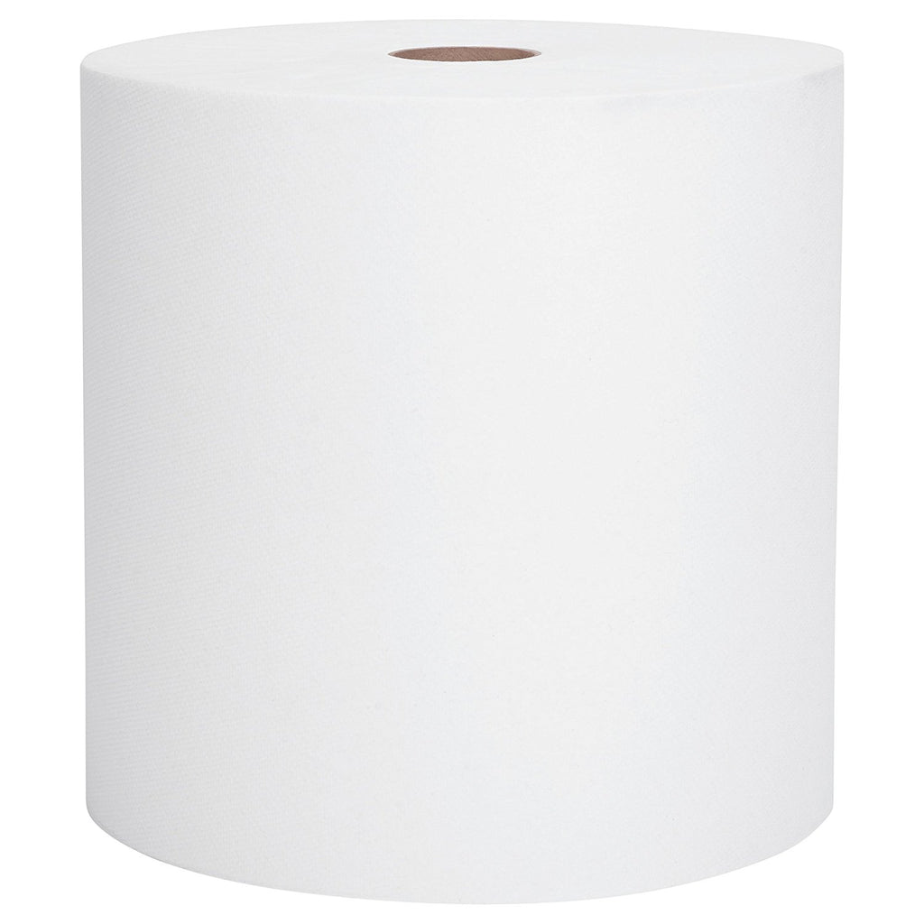 Scott High Capacity Hard Roll Paper Towels (01000), White, 12 Paper Towel Rolls, 1000' Rolls