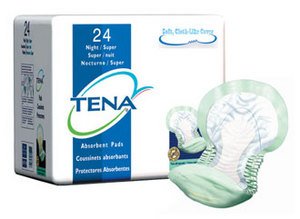 Special 2 packs of Tena Pad Super - 24 per pack - SCA Personal Care 62718