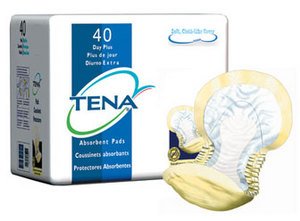 Special 2 packs of Tena Pad Day Plus - 40 per pack - SCA Personal Care 62618