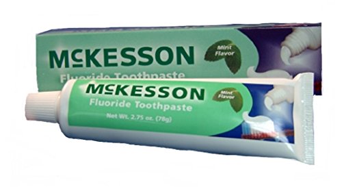 McKesson Fluoride Mint Flavored Toothpaste 1.5 oz. Tubes - Case of 144