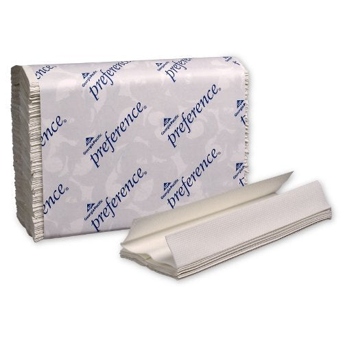 Preference C-Fold Paper Towels, White, Poly Protected (1 Individual Pack of 200)