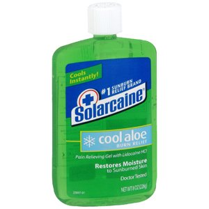 Solarcaine Cool Aloe Burn Relief Gel 8 oz (Pack of 7)